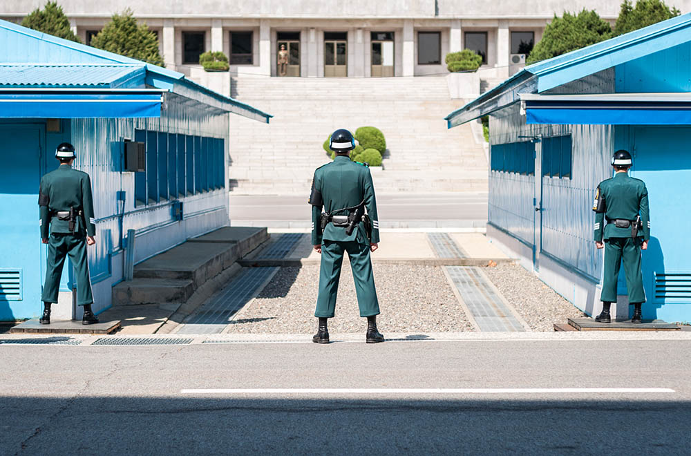 Korean DMZ Pamunjon South Korea