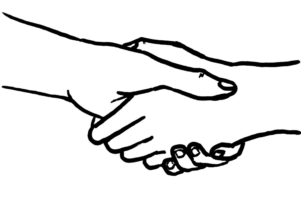 "Handshake" by Aidan Jones is licensed under CC BY-SA 2.0