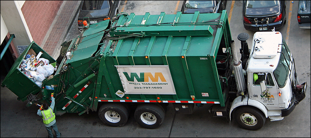 "Garbage Truck" by Jeffrey Beall is licensed under CC BY-ND 2.0