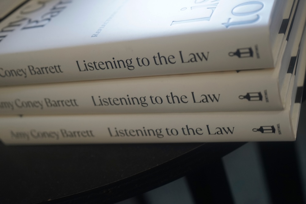 Amy Coney Barrett Listens to the Law